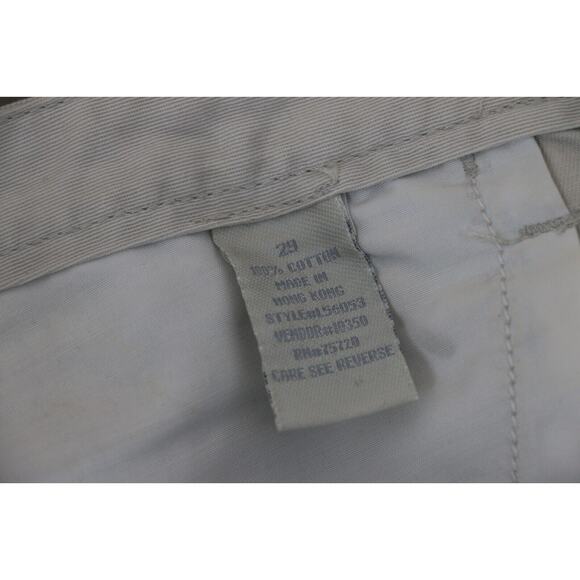 Y2K BKLE Buckle Khakis Womens Size 29 Mid Rise Cropped Wide Leg Pants Beige - Picture 11 of 11